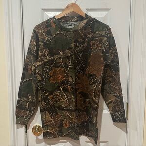 Paramount Outdoors Youth Camouflage Long Sleeve Shirt, Size Large